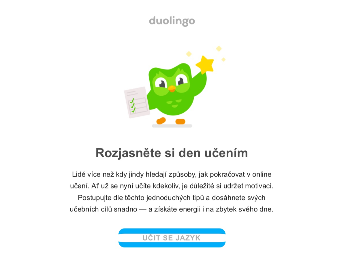 s Duolingo je učení hrou