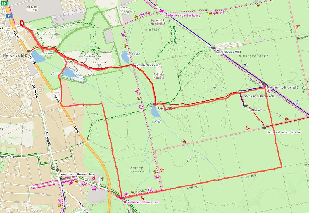 Nordic Walking 12. 8. 2021 – trasa