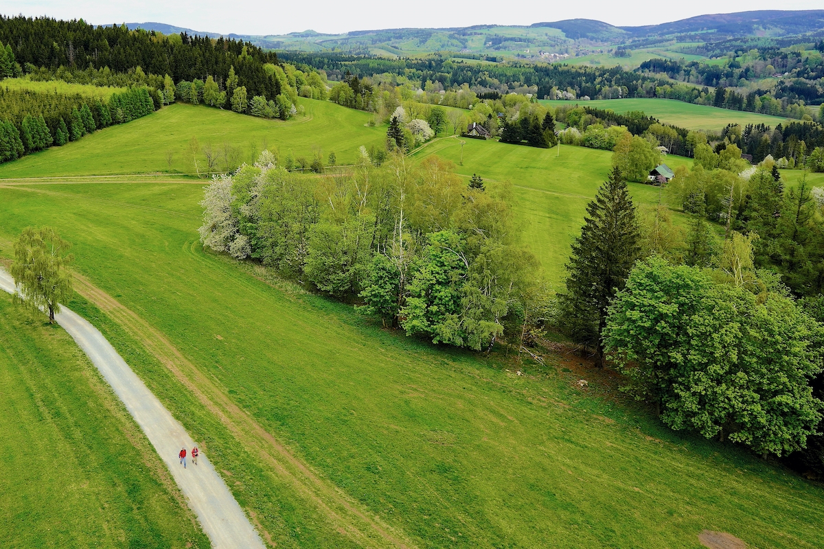 z věže na Šibeníku – Olešnice