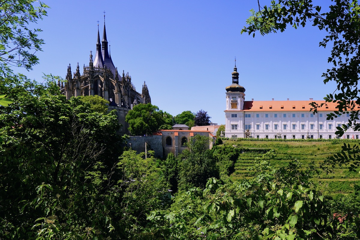 Kutná Hora – chrám sv. Barbory a galerie