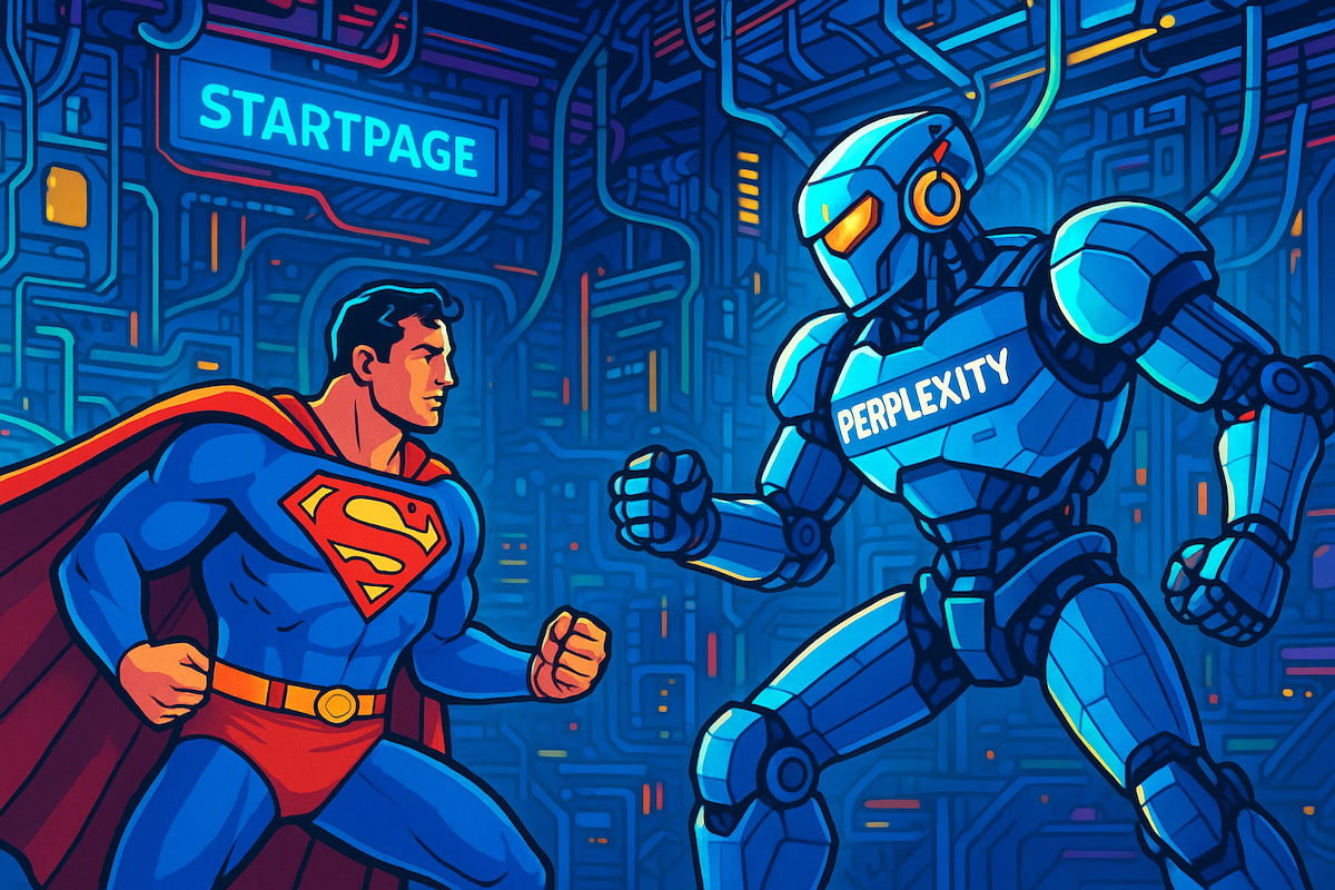 Perplexity versus Startpage