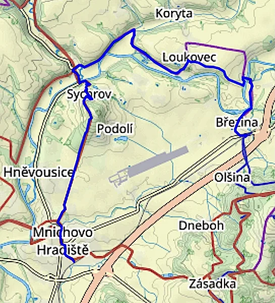 Jizera – trasa