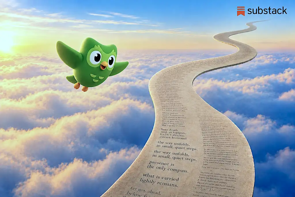 🤔 Duolingo a Substack – pohyb pro mysl